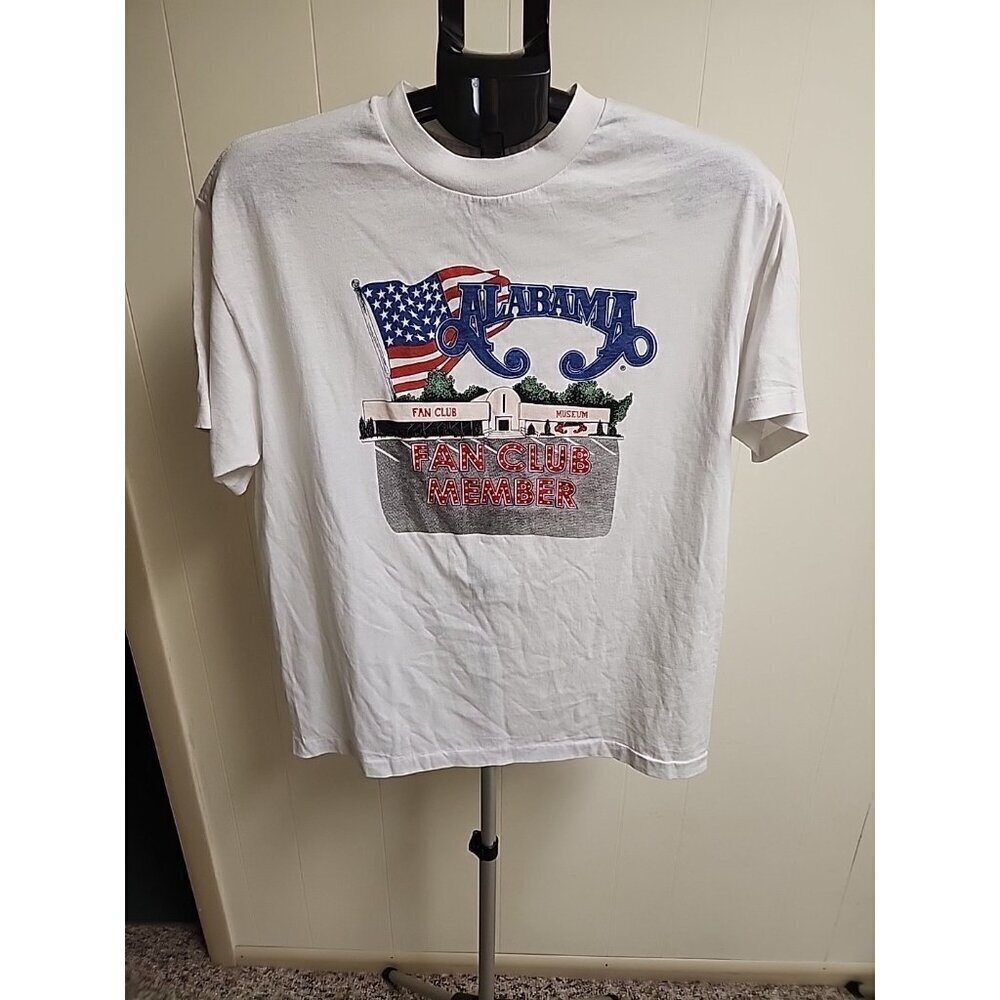 Vintage Country Music Alabama Fan Club T Shirt Adult XL - Picture 1 of 5